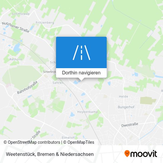 Weetenstück Karte