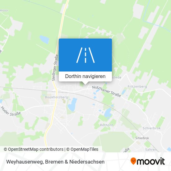 Weyhausenweg Karte