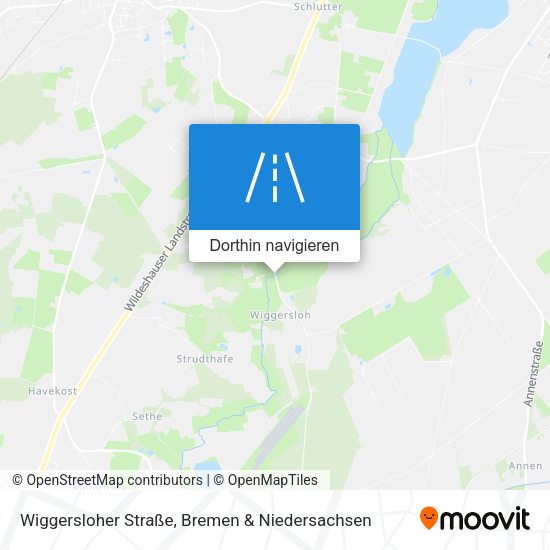Wiggersloher Straße Karte
