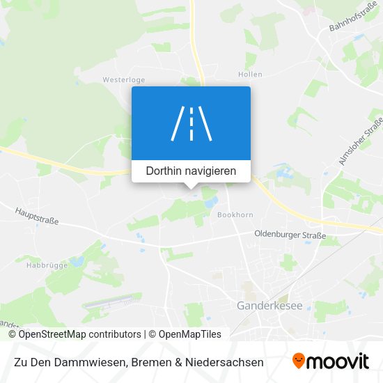 Zu Den Dammwiesen Karte