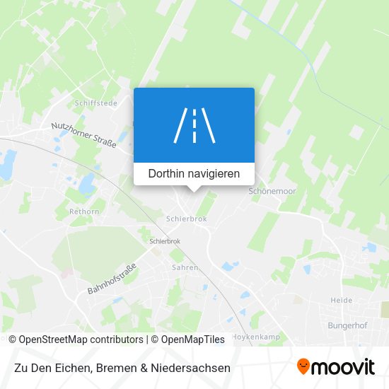 Zu Den Eichen Karte