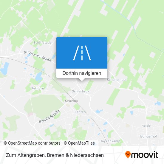 Zum Altengraben Karte