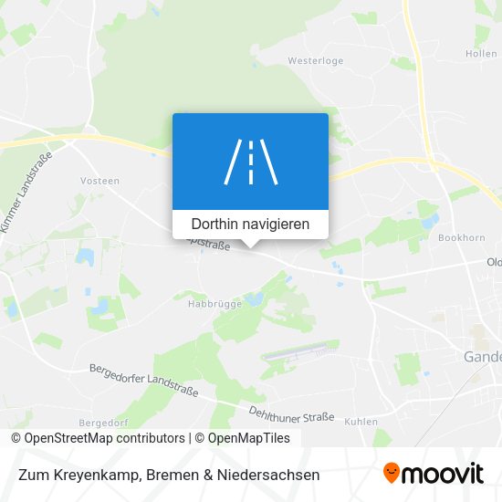 Zum Kreyenkamp Karte
