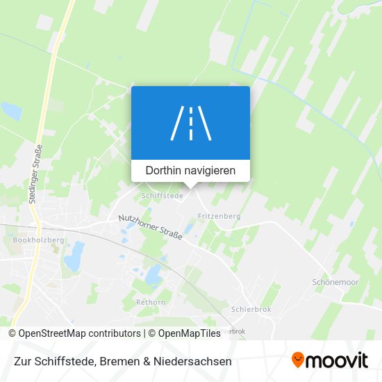 Zur Schiffstede Karte