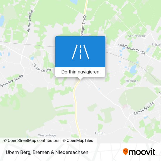 Übern Berg Karte