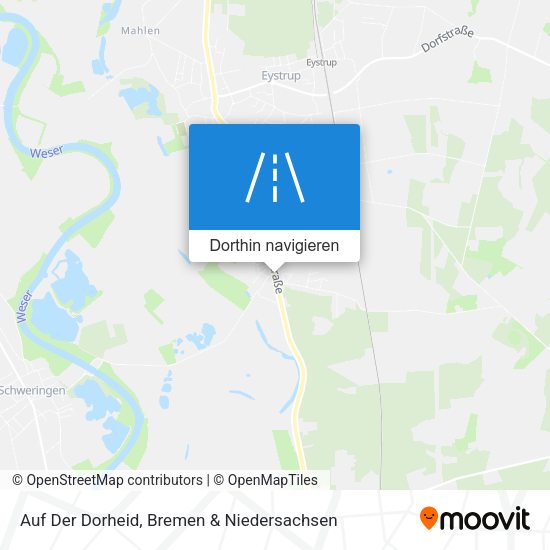 Auf Der Dorheid Karte