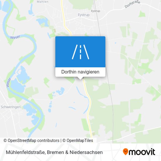 Mühlenfeldstraße Karte