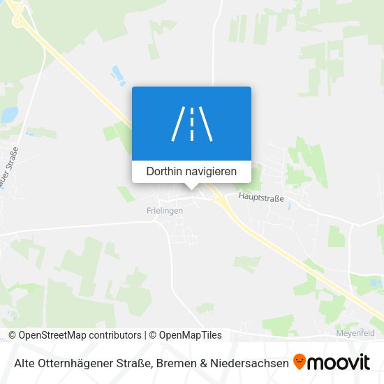 Alte Otternhägener Straße Karte