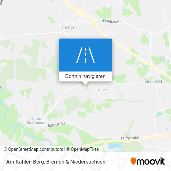 Am Kahlen Berg Karte