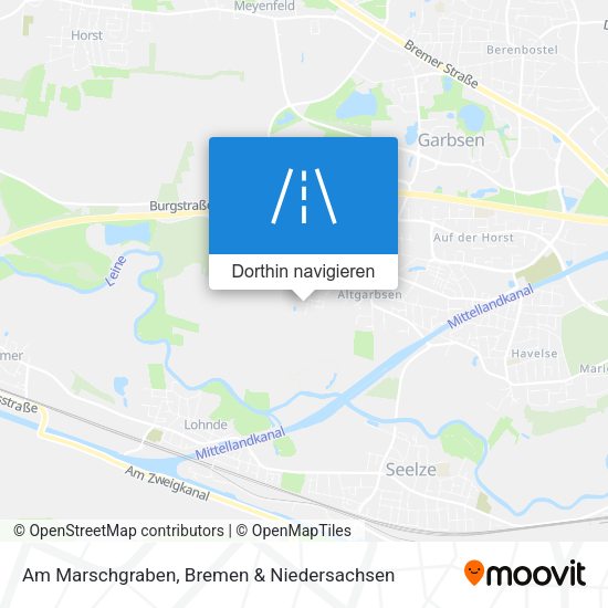 Am Marschgraben Karte