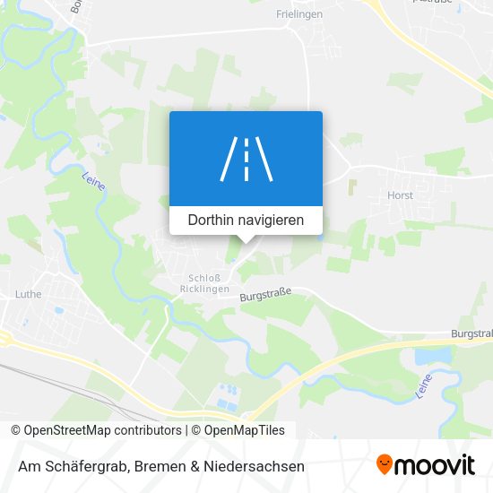 Am Schäfergrab Karte