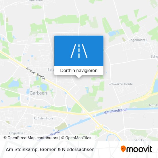 Am Steinkamp Karte