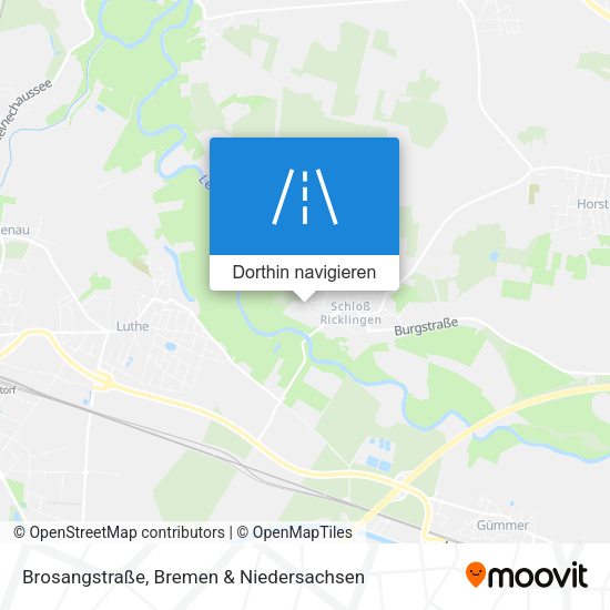 Brosangstraße Karte