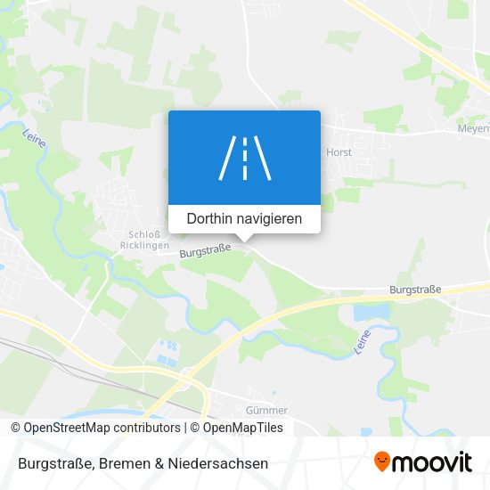 Burgstraße Karte