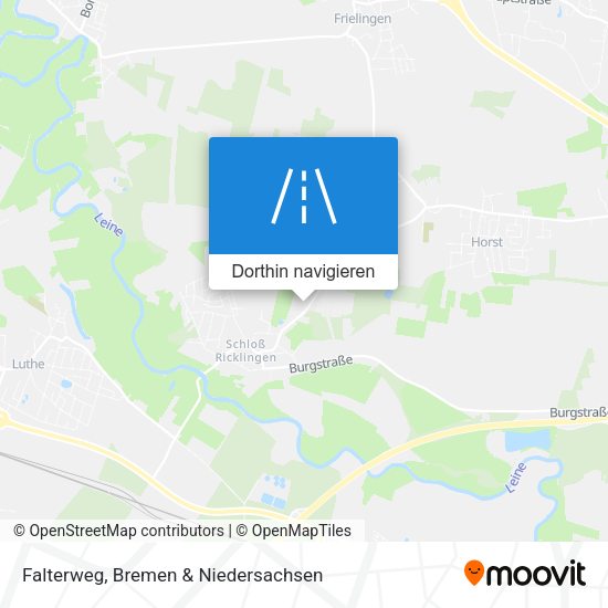 Falterweg Karte