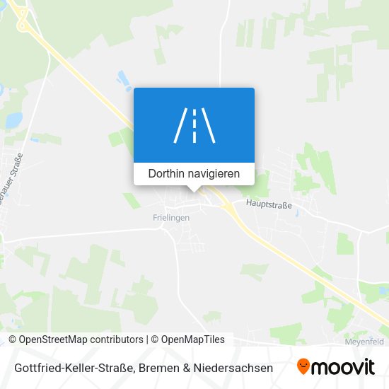 Gottfried-Keller-Straße Karte