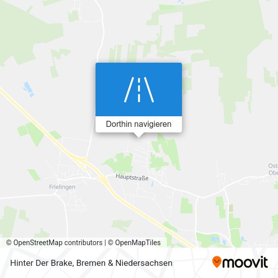 Hinter Der Brake Karte
