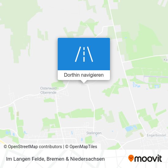 Im Langen Felde Karte