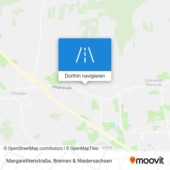 Margarethenstraße Karte