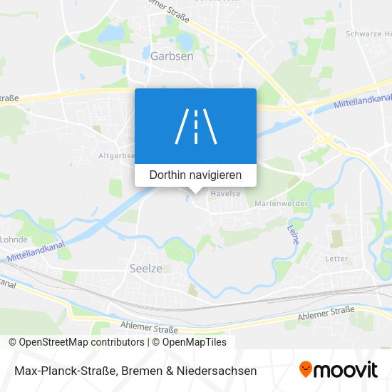 Max-Planck-Straße Karte