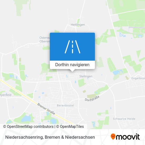Niedersachsenring Karte