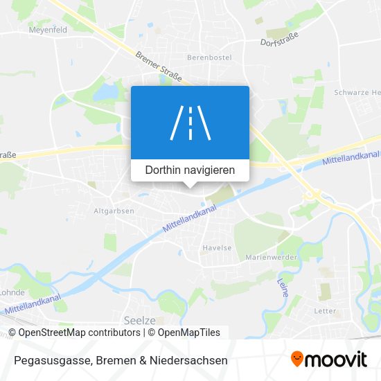 Pegasusgasse Karte
