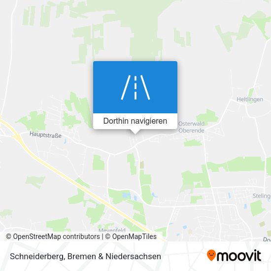 Schneiderberg Karte