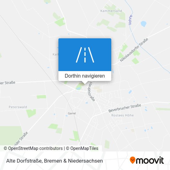 Alte Dorfstraße Karte