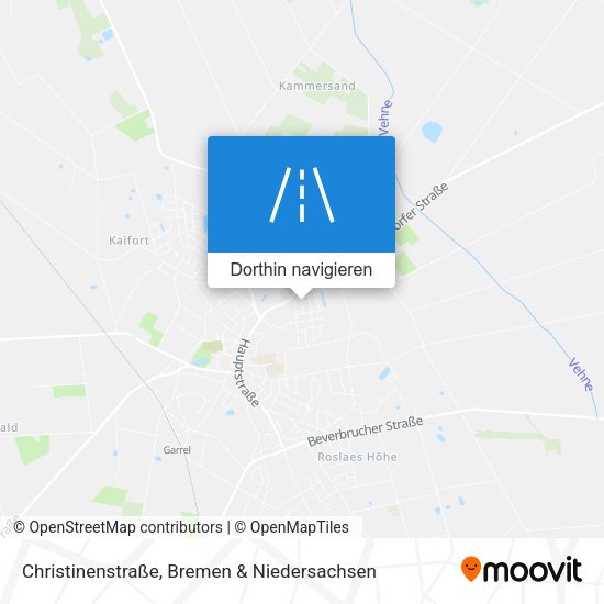 Christinenstraße Karte