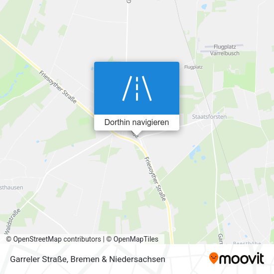 Garreler Straße Karte