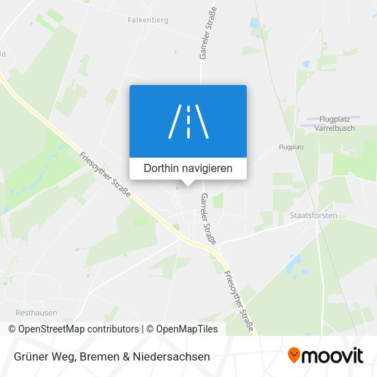 Grüner Weg Karte