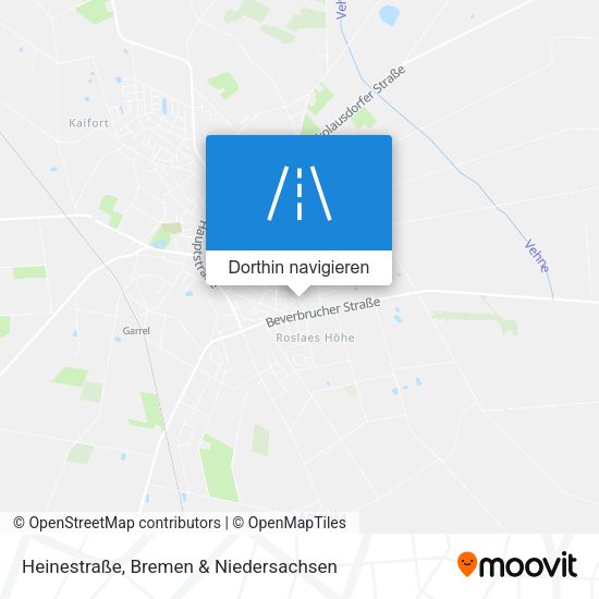 Heinestraße Karte