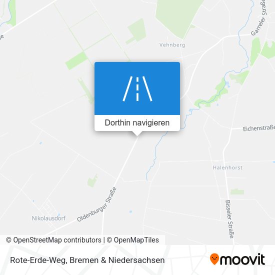 Rote-Erde-Weg Karte