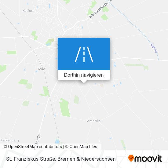 St.-Franziskus-Straße Karte