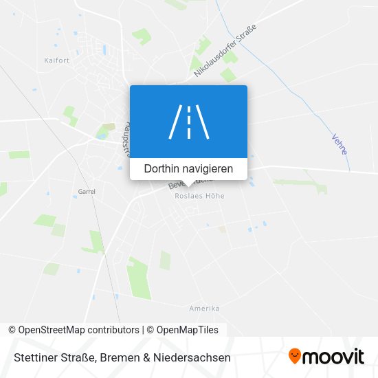 Stettiner Straße Karte