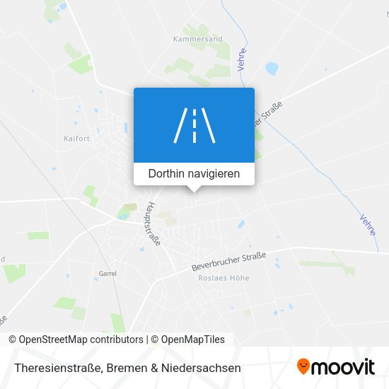 Theresienstraße Karte