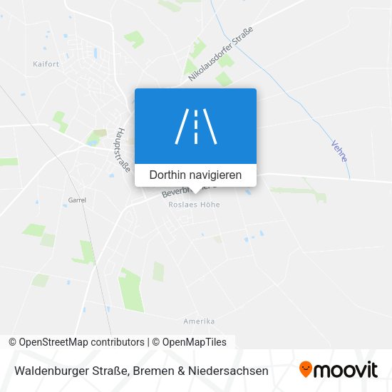 Waldenburger Straße Karte
