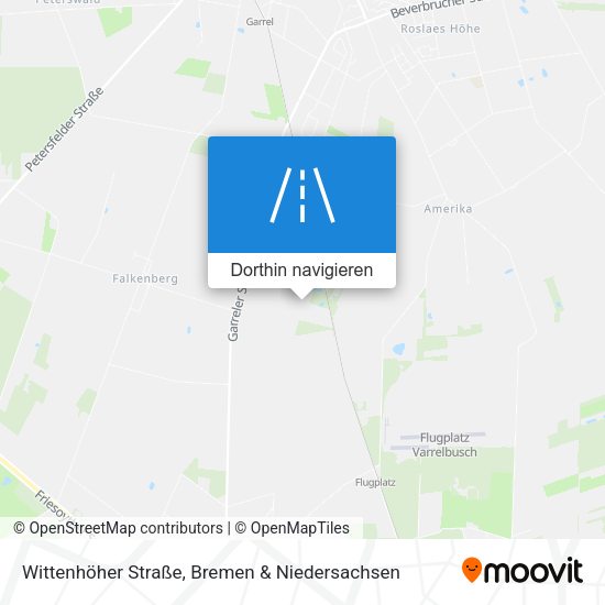 Wittenhöher Straße Karte