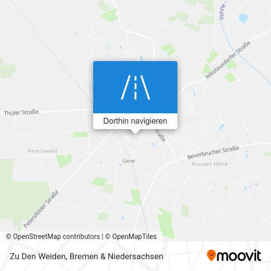 Zu Den Weiden Karte
