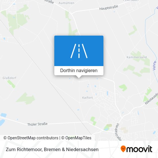 Zum Richtemoor Karte