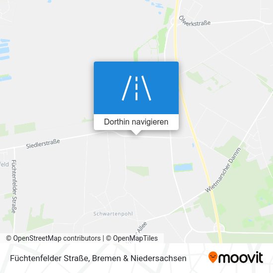 Füchtenfelder Straße Karte