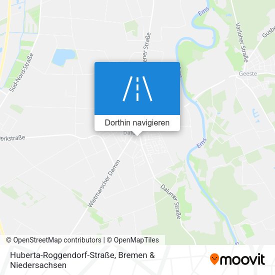 Huberta-Roggendorf-Straße Karte