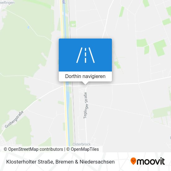 Klosterholter Straße Karte