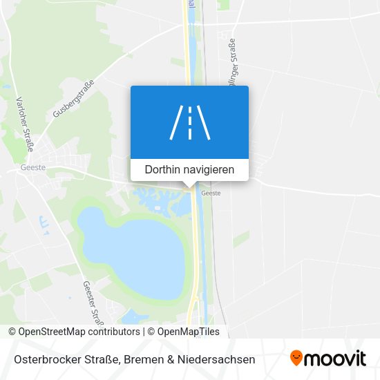 Osterbrocker Straße Karte