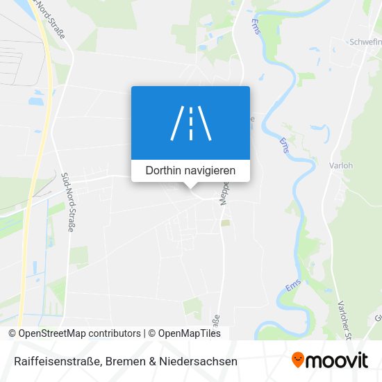 Raiffeisenstraße Karte