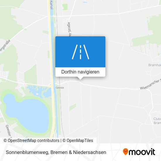 Sonnenblumenweg Karte