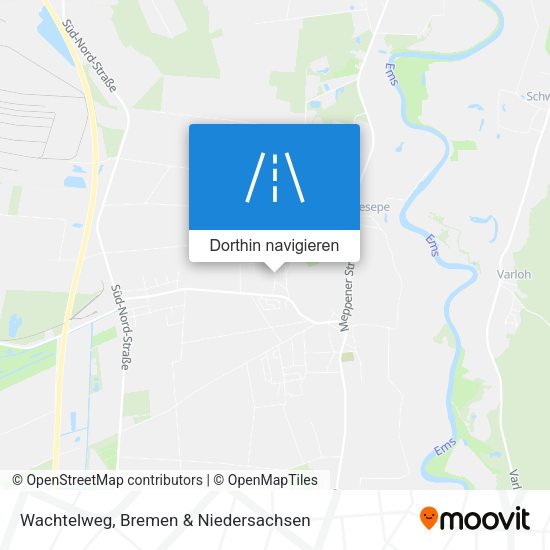Wachtelweg Karte
