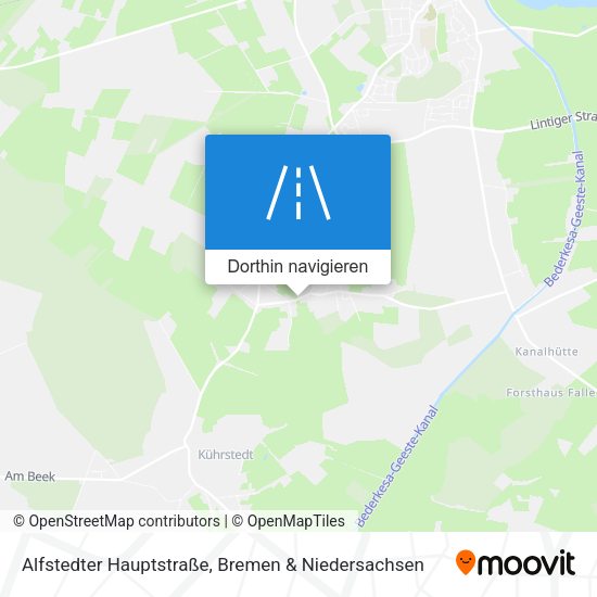 Alfstedter Hauptstraße Karte
