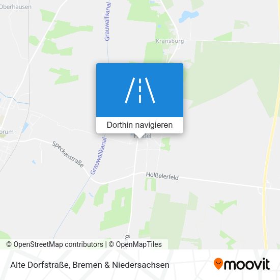 Alte Dorfstraße Karte