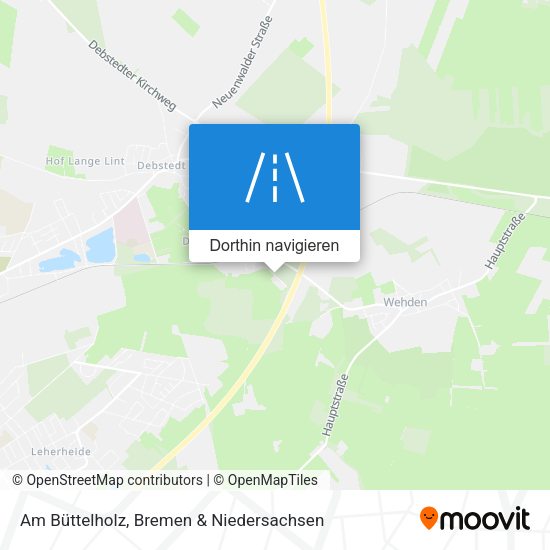 Am Büttelholz Karte